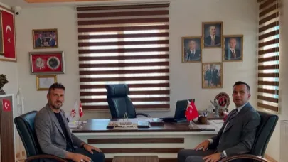 Kaymakam Aslan'dan Başkan Çetinkaya’ya Ziyaret