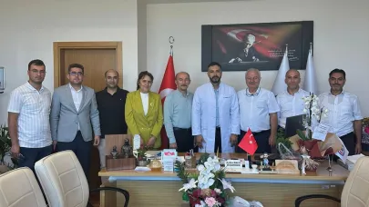 Memur-Sen Afyonkarahisar’dan AFSÜ Başhekimi Balcı’ya Hayırlı Olsun Ziyareti