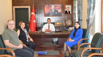 Uluslararası Erken Çocukluk Gelişimi Derneği’nden Kaymakam Demirci’ye Ziyaret