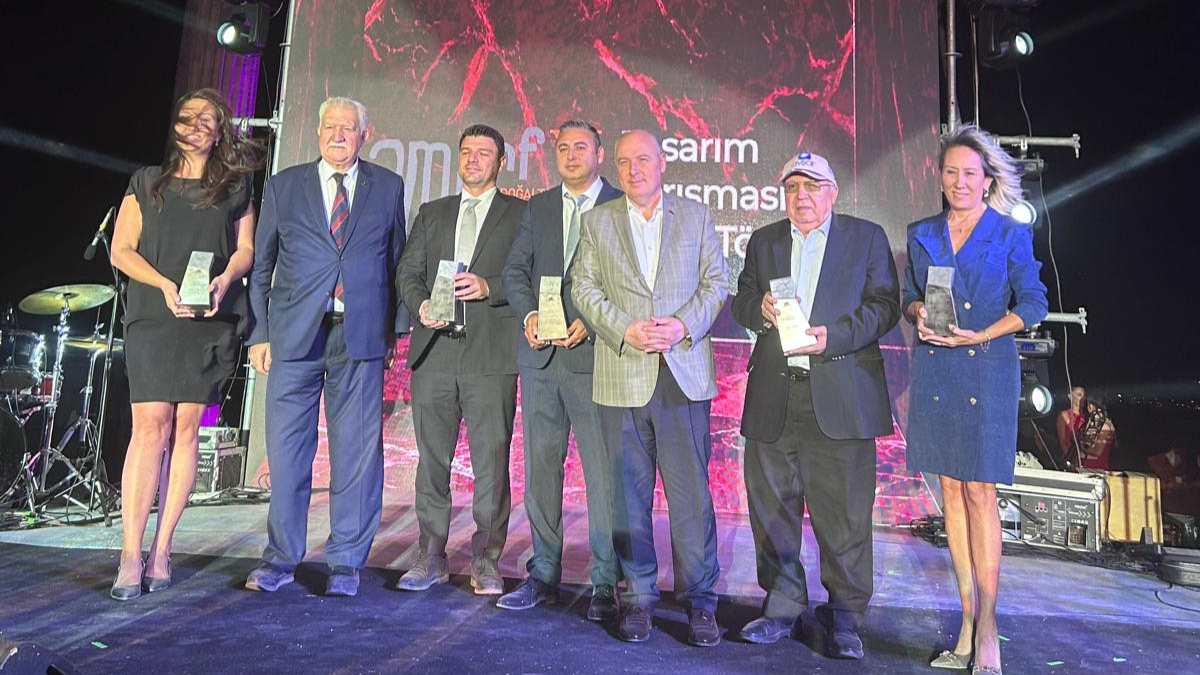 Marble Systems Tureks, "AMORF Doğal Taş Gala Gecesi"nden İki Ödülle Döndü