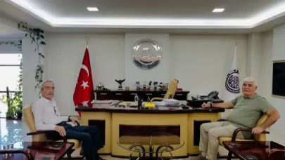 Başkan Şen’den Afyonkarahisar ESOB Başkanı Üstün’e Ziyaret