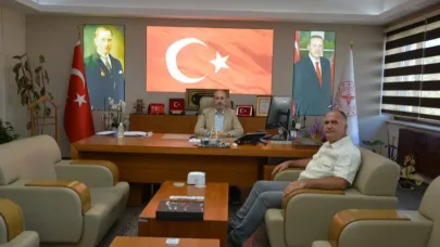 AYBÜ Öğretim Üyesi Yılmaz’dan Afyonkarahisar İl Sağlık Müdürü Öztürk’e Ziyaret