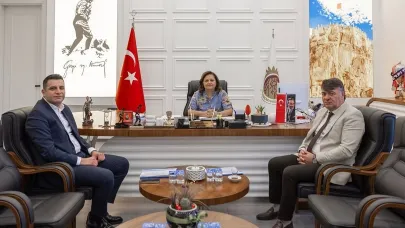 Şoförler Odası Başkanı Karataş’tan Başkan Köksal’a Ziyaret