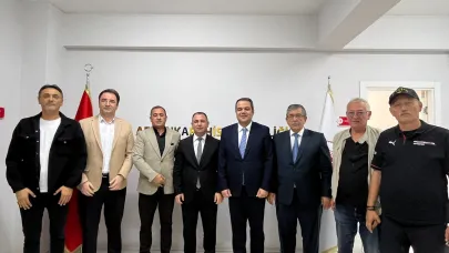 AGC’DEN TİCARET İL MÜDÜRÜ YAYLA’YA ZİYARET