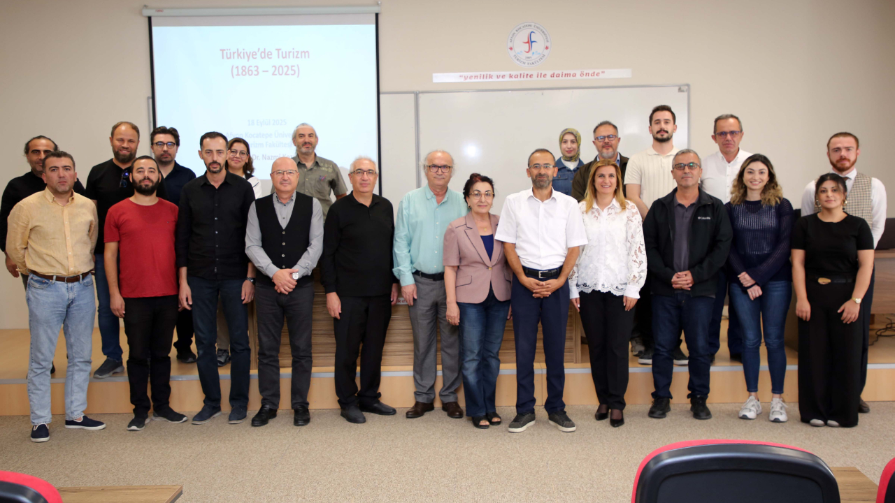 Prof. Dr. Nazmi Kozak'tan AKÜ Turizm Fakültesi Açılış Dersi