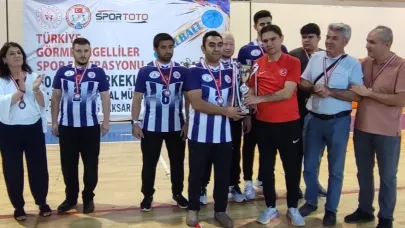 Afyonkarahisar Engelliler Gençlik ve Spor Kulübü Goalball'da 2. Lig'e Yükseldi