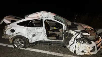 Uşak-Afyonkarahisar Yolunda Feci Kaza: 1 Ölü, 1 Ağır Yaralı