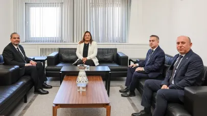 AFSÜ Rektörü Aslan Ve Vekil Zengin’den Başkan Köksal’a Ziyaret