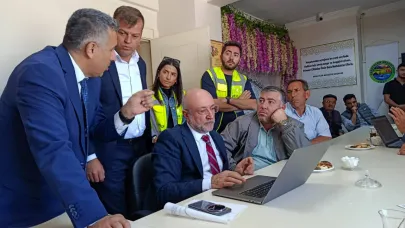 Başkan Şahin’den Gebeceler’de Hızlı Tren ve Yol İncelemesi