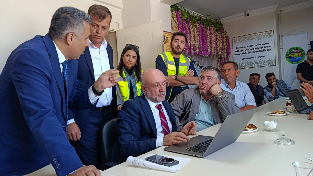 Başkan Şahin’den Gebeceler’de Hızlı Tren ve Yol İncelemesi