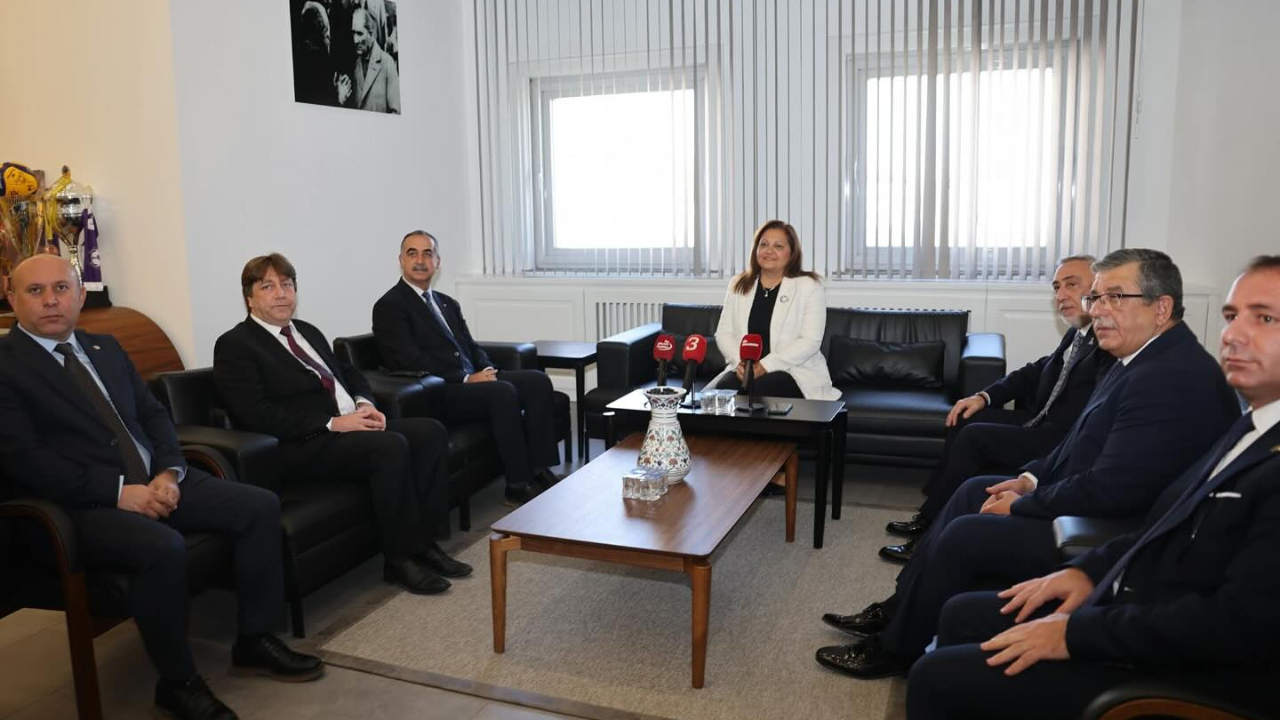 Ahilik Haftası’nda Esnaf Temsilcilerinden Başkan Köksal’a Ziyaret