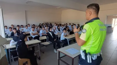 Emniyetten Öğrencilere Trafik Bilinci Eğitimi