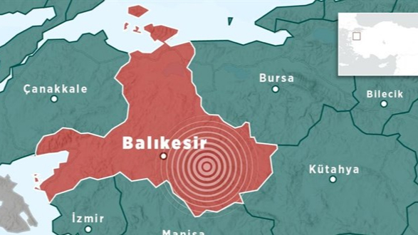Sındırgı beşik gibi: Son deprem 17.16'da meydana geldi
