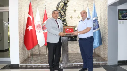 Müdür Sünnetci'den Tuğgeneral Güven'e Ziyaret