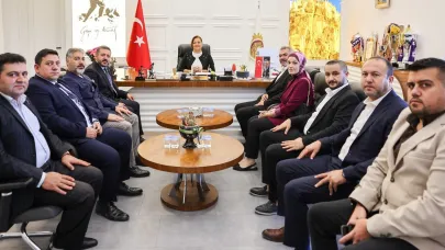 Başkan Köksal, Anahtar Parti Heyetini Ağırladı