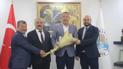 Dinar Belediye Başkanı Topçu’ya Ahilik Haftası Ziyareti