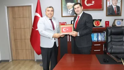 Müdür Sünnetci'den SGK İl Müdürü Çelikbaş'a Ziyaret