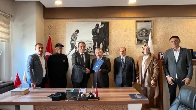Millet Partisi’nden Afyon Gazeteciler Cemiyeti’ne Ziyaret