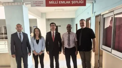 Müdür Karayol’dan Dinar Milli Emlak Şefliği’ ne Ziyaret