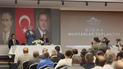 Vali Yiğitbaşı Dinar İlçesinde 101 Muhtarla Buluştu