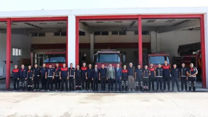Başkan Öztaş, İtfaiye Personeli İle Bir Araya Geldi