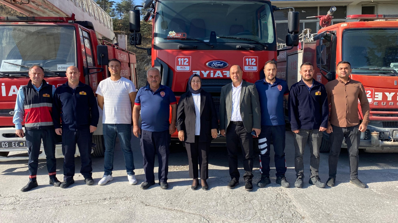 Başkan Kılınçarslan'dan İtfaiye Haftası Ziyareti
