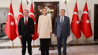 Vali Yiğitbaşı, Eski Bakan Veysel Eroğlu’nu Makamında Ağırladı