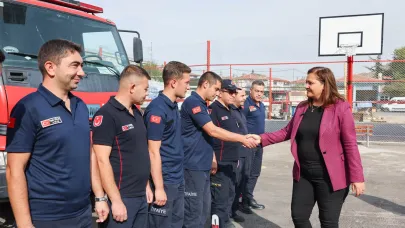 Başkan Köksal’dan İtfaiyecilere Anlamlı Ziyaret