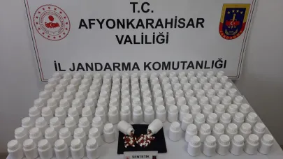 Afyonkarahisar'da Sentetik Uyuşturucu Operasyonu