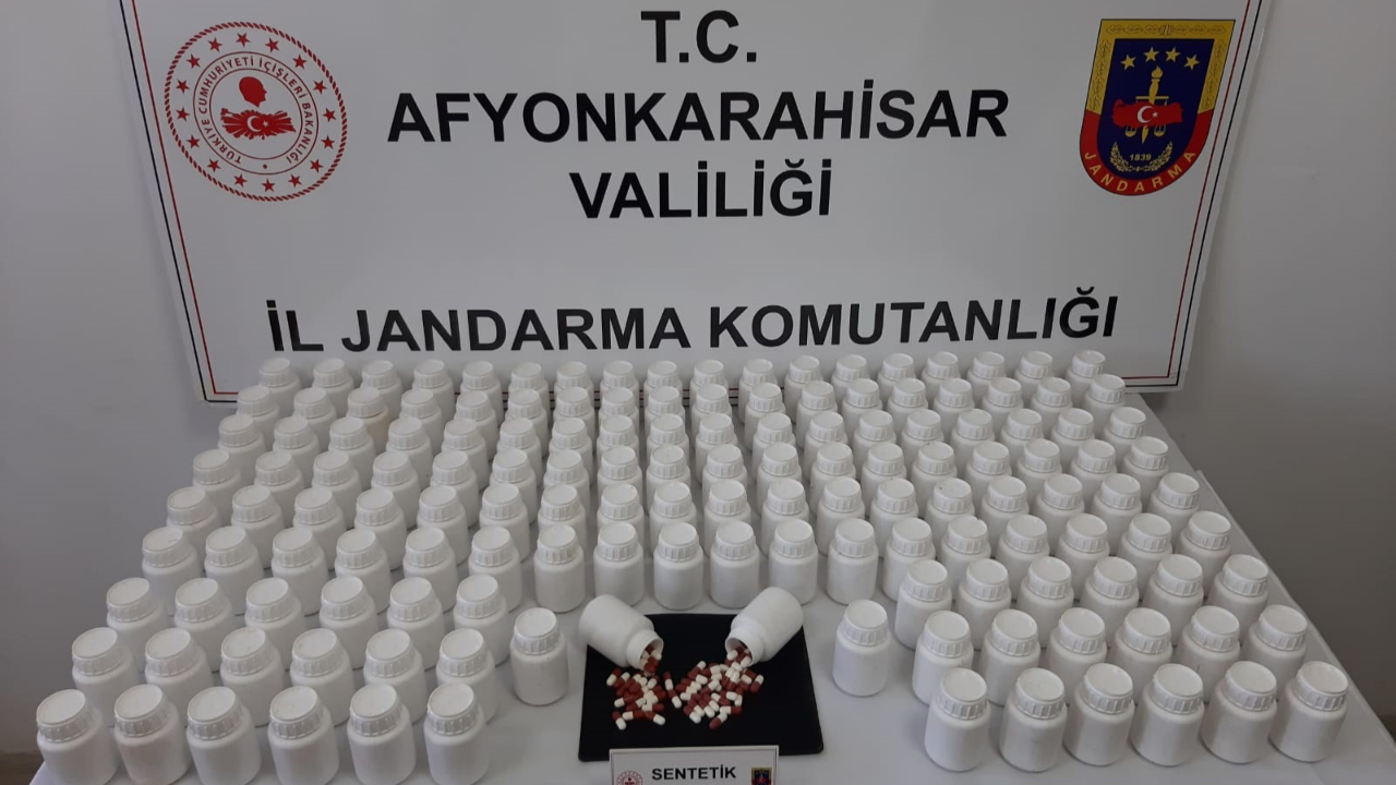 Afyonkarahisar'da Sentetik Uyuşturucu Operasyonu