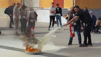 Şuhut’ta Afet Eğitimi Engel Tanımadı