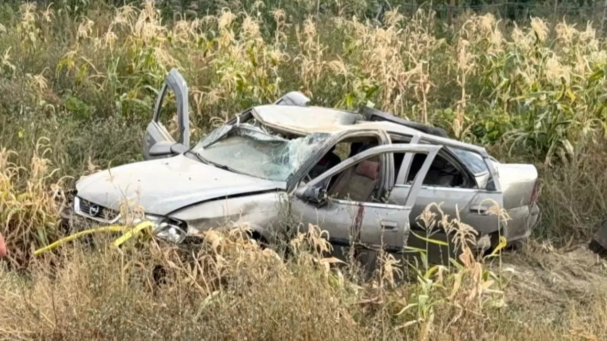 Afyonkarahisar’da Otomobil Takla Attı: 2 Kişi Yaralandı