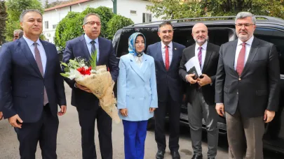 Bakan Yardımcısı Gümen’den  İl Tarım Ve Orman Müdürü Özkan Parlak'a Ziyaret