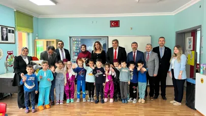 Miraç Sünnetci'den İscehisar Hacı Döne Demirel Anaokulu'na Ziyaret