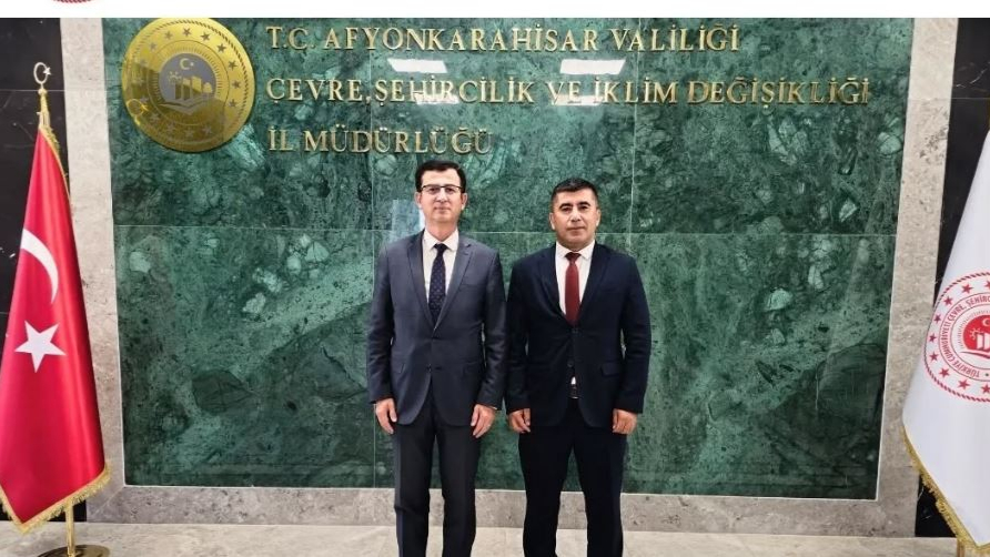 İscehisar OSB Müdürü Bacaksız’dan Müdür Karayol’a Ziyaret