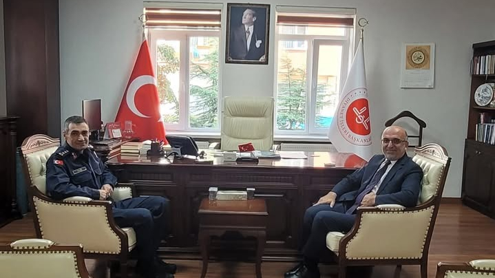 Komutan Kaya’dan İl Müftüsü İmamoğlu’na Ziyaret