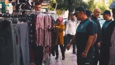 Afyonkarahisar’da Zabıta’dan Kaldırım Denetimi