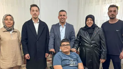 Başkan Şahin, Engelli Gencin Hayali Gerçeğe Dönüştürdü