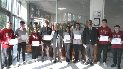 RSP Koleji Öğrencileri Erasmus Eğitimi Sertifikalarını Aldı