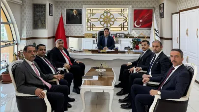 Müdür Sünnetçi'den Başkan Aynacı'ya Ziyaret