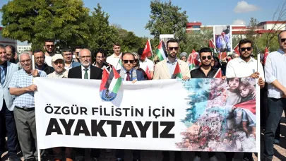 AKÜ Öğrenci Kulüp ve Toplulukları Tanışma Etkinliğinde de Filistin Unutulmadı