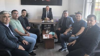 Türk Eğitim-Sen Sandıklı Temsilciliğinden Müdür Yardımcısı Ataş’a Ziyaret
