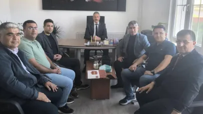 Türk Eğitim-Sen Sandıklı Temsilciliğinden Müdür Yardımcısı Ataş’a Ziyaret