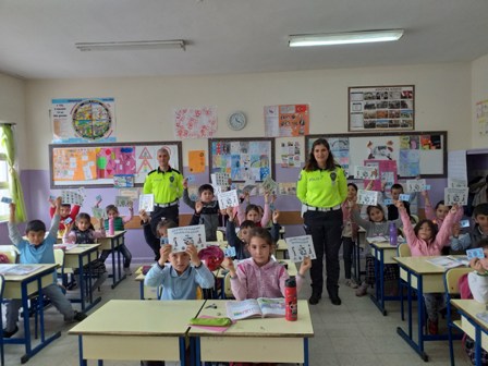 3 bin 802 öğrenciye trafik eğitimi verildi