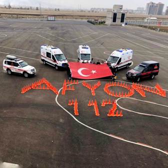 4 yılda 40 Ambulans Sürüş Eğitimi