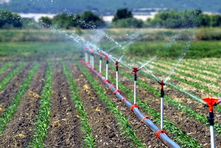 588 bin 586 dekar tarım arazisi sulandı