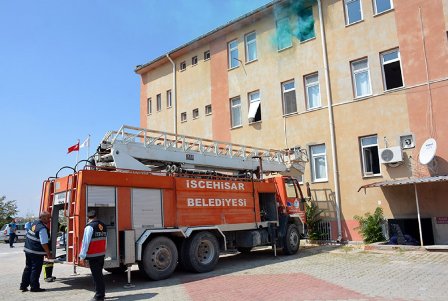 Acil durum tatbikatı başarı ile sonuçlandı
