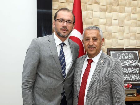AFSÜ Rektörü Okumuş'tan ziyaret