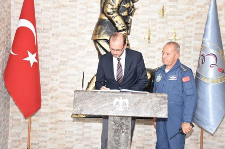 AFSÜ Rektörü’nden Hava Meydan Komutanına ziyaret