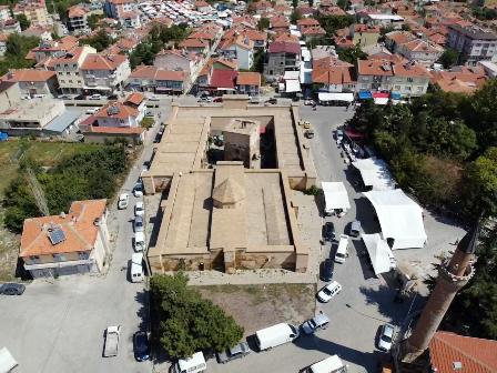 Afyonkarahisar'ın en büyük kervansarayı: İshaklı